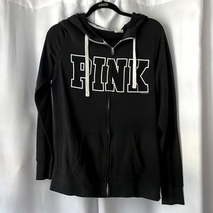 Pink Full Zip Hoodie